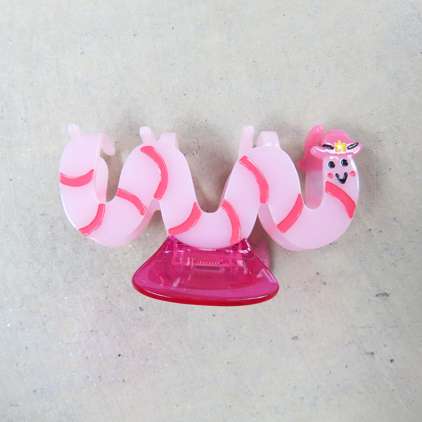 Cowboy Worm Hair Claw