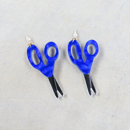 Scissors Acrylic Earrings