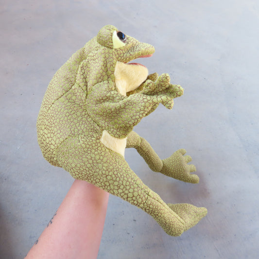 Hand Puppet: Funny Frog