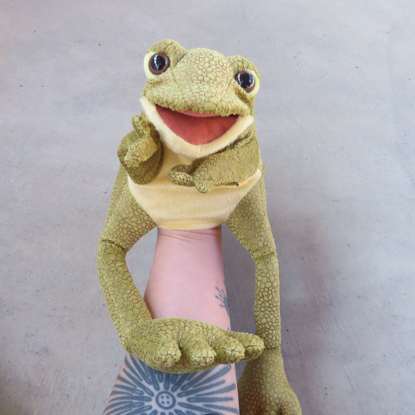 Hand Puppet: Funny Frog