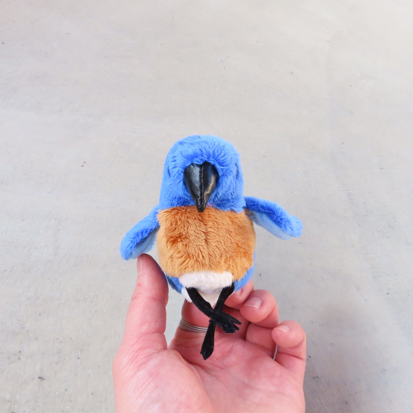 Finger Puppet: Mini Bluebird