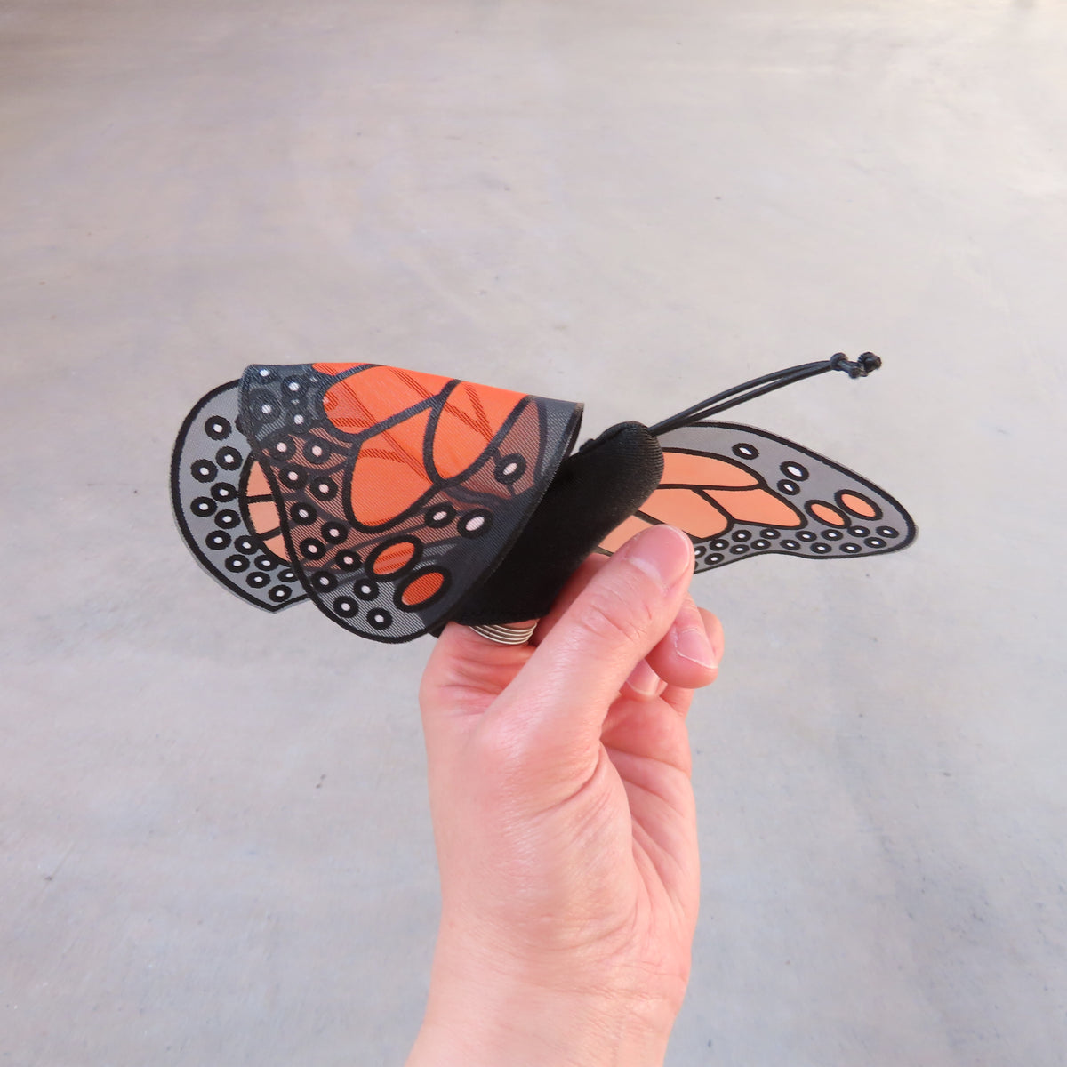 Monarch Hand Puppet Finger Puppet: Mini Monarch – MASS MoCA