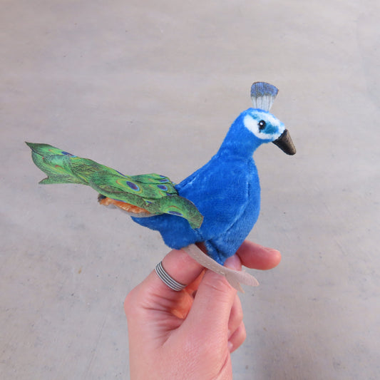 Finger Puppet: Mini Peacock
