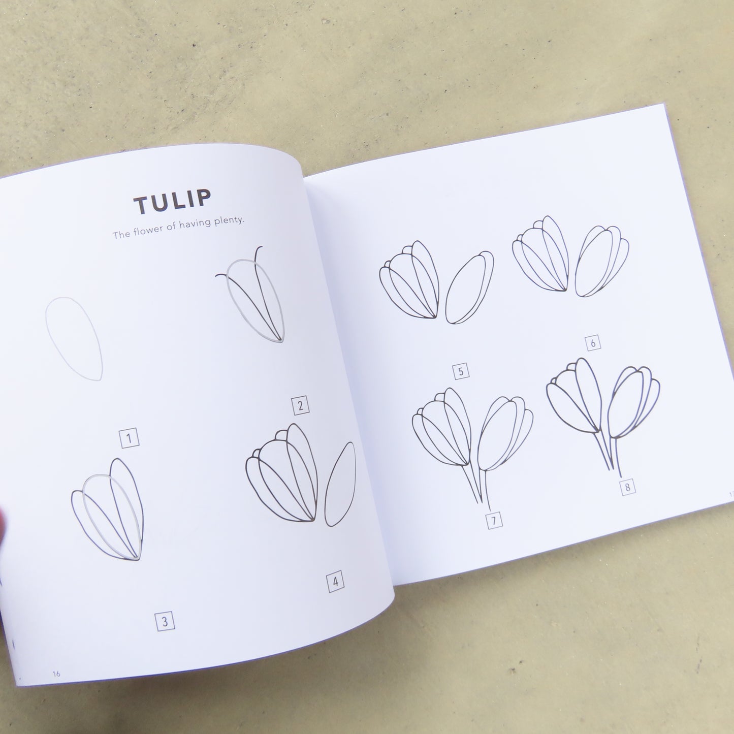 How to Draw Modern Flowers