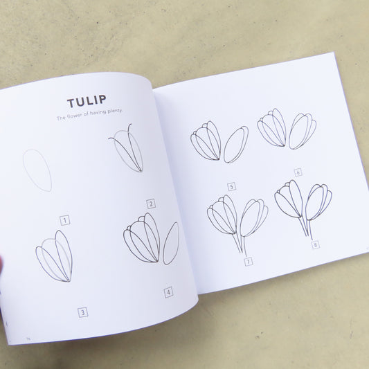 How to Draw Modern Flowers