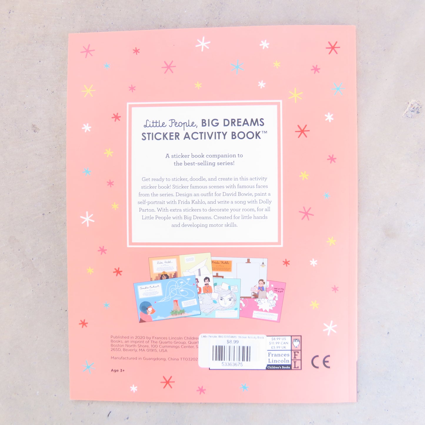 Little People, BIG DREAMS: Sticker Activity Book