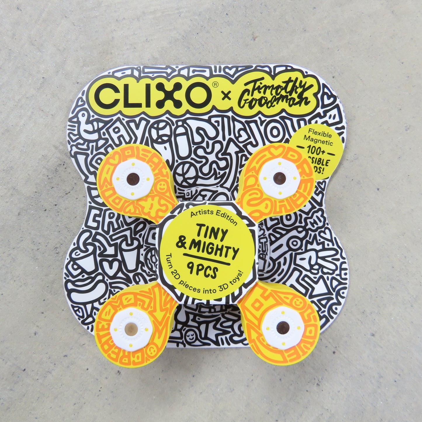 Clixo: Tiny and Mighty Pack - Timothy Goodman Artist Edition