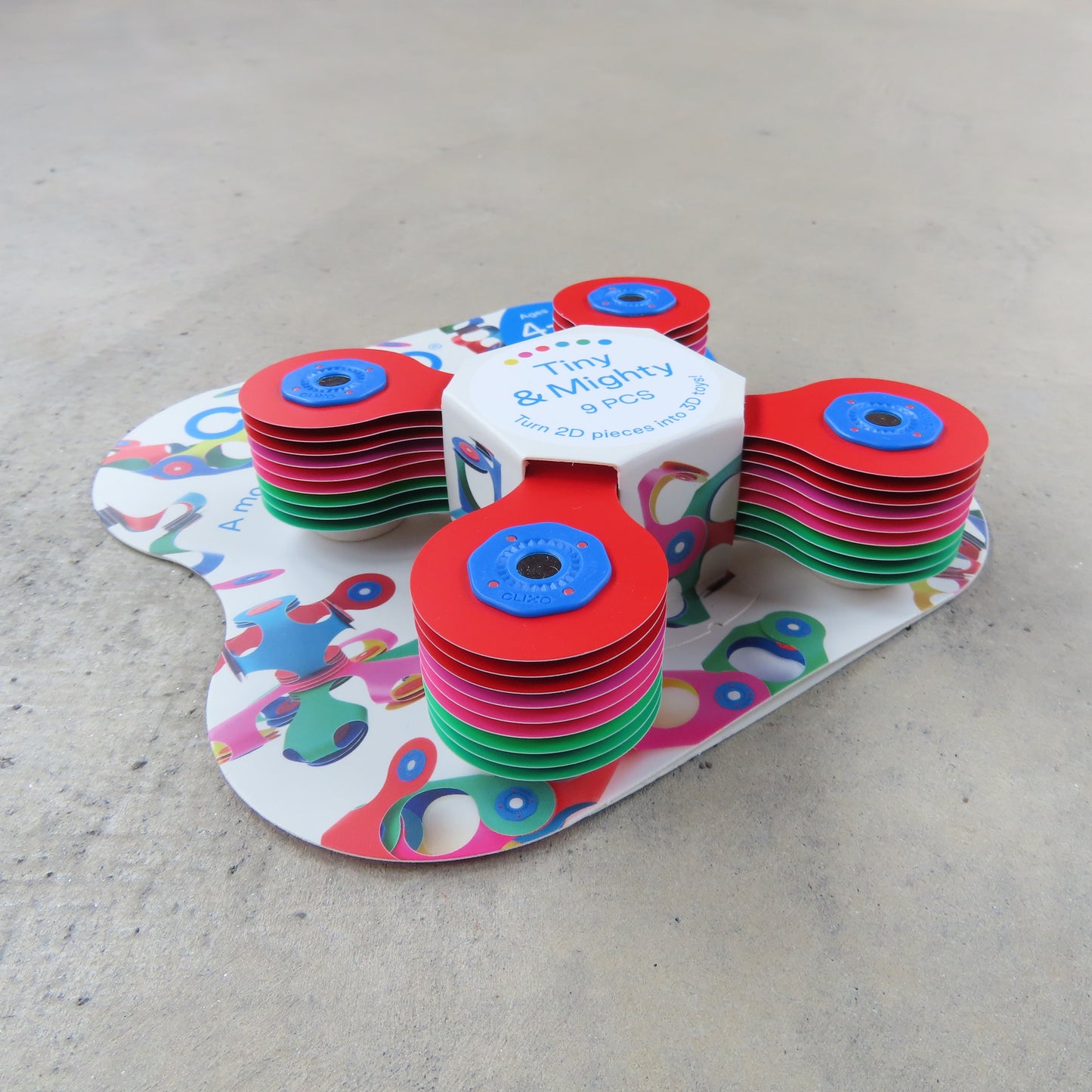 Clixo: Tiny and Mighty Pack - Classic Rainbow