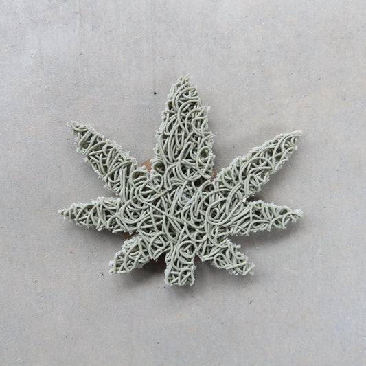 Soap Lift: Sage Green Hemp Leaf