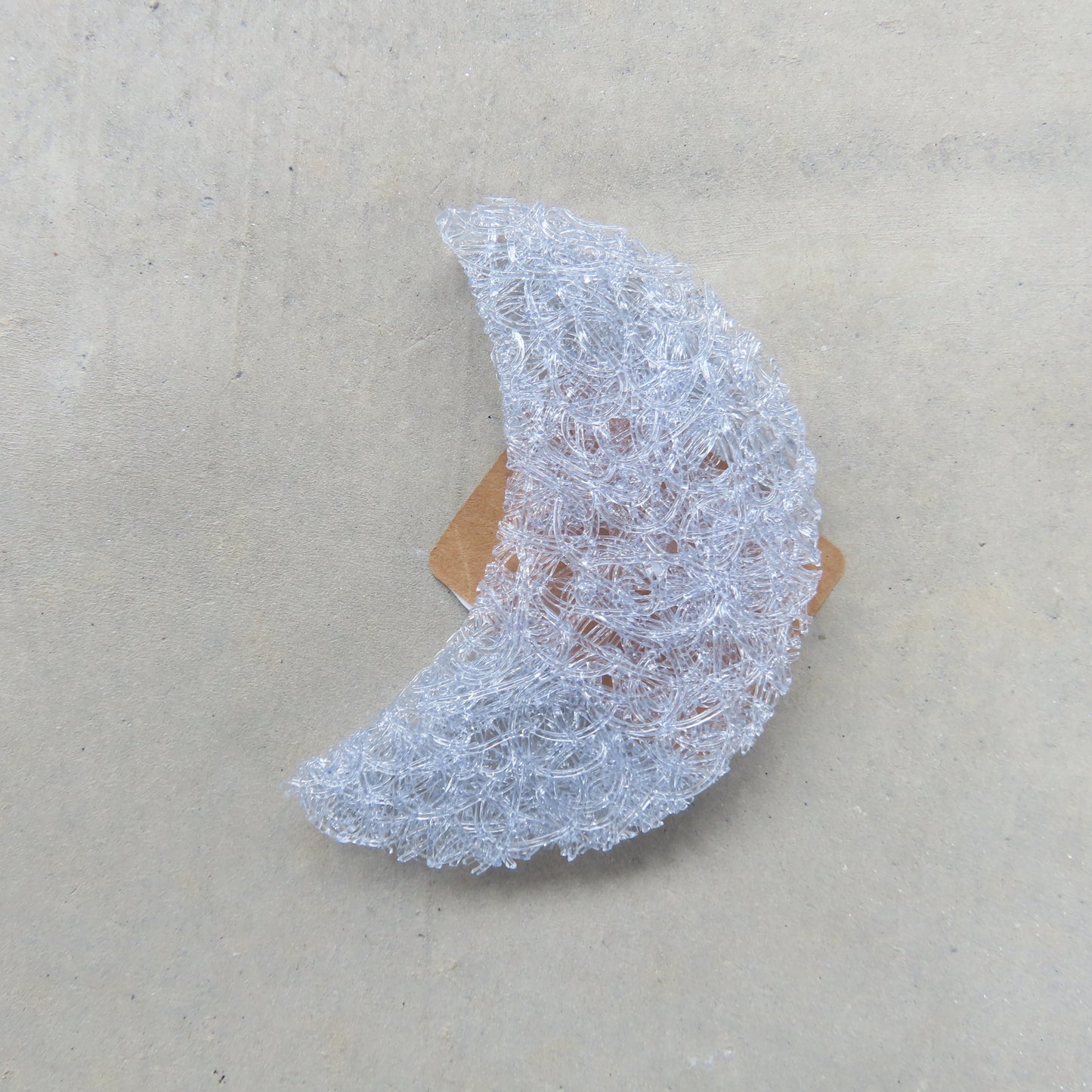 Soap Lift: Crystal Clear Crescent Moon