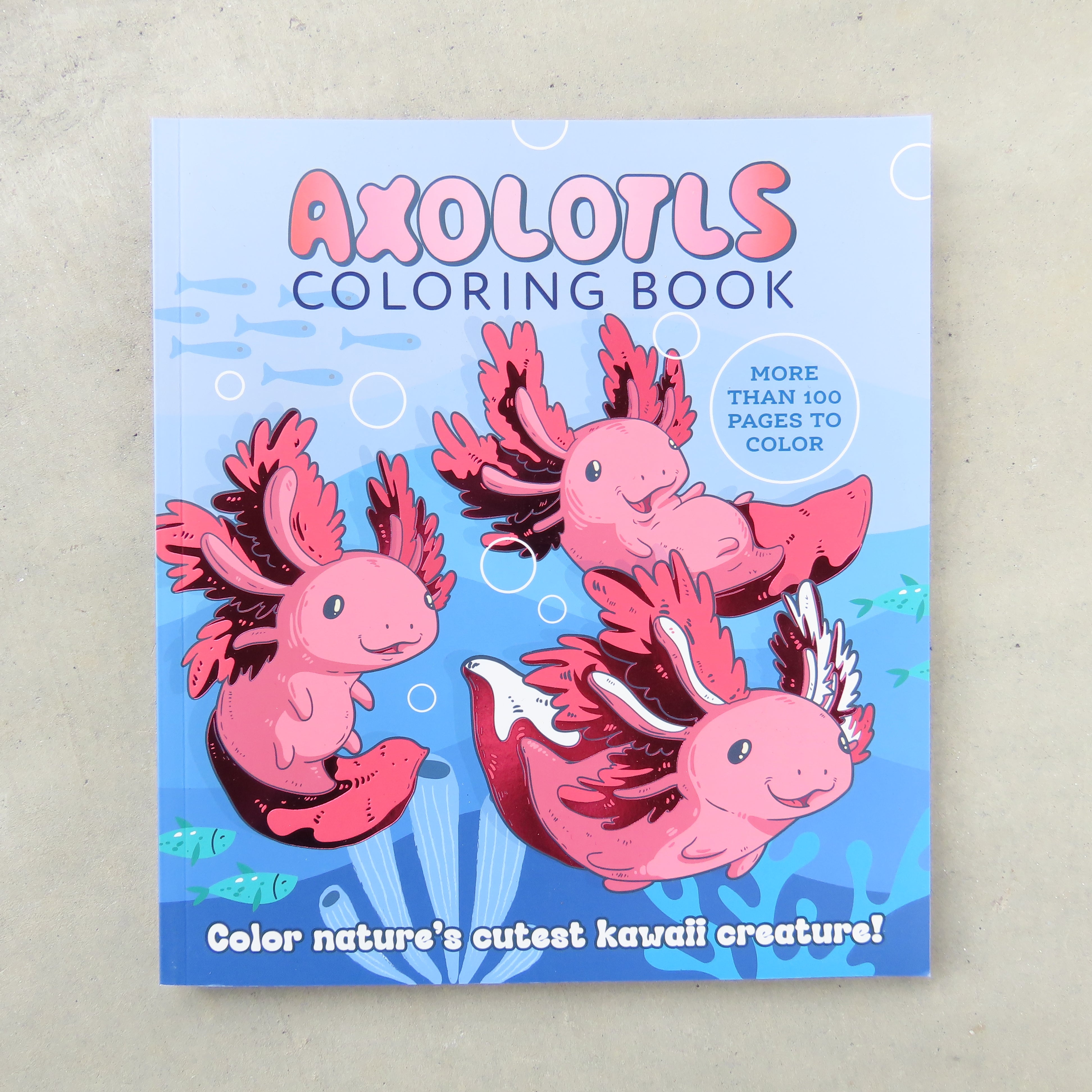 Axolotls Coloring Book – MASS MoCA