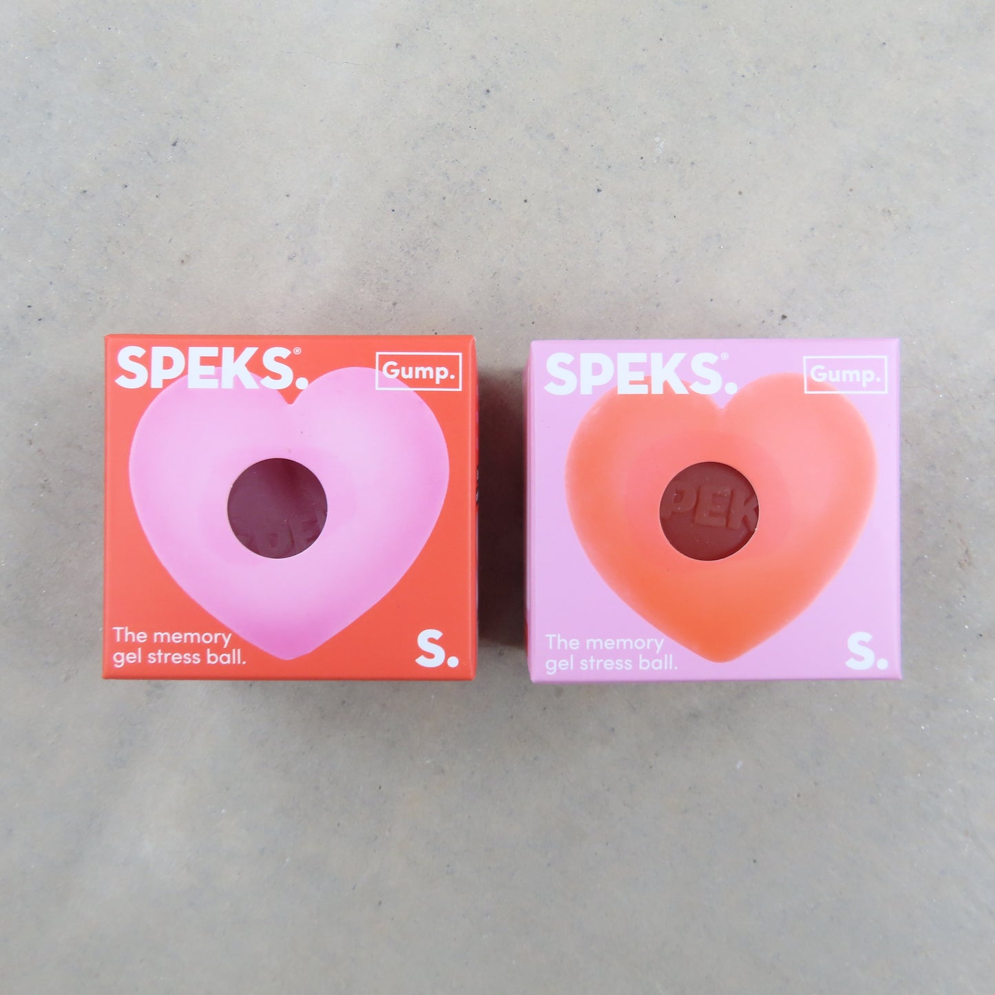 Gump Memory Stress Ball: Heart Shape