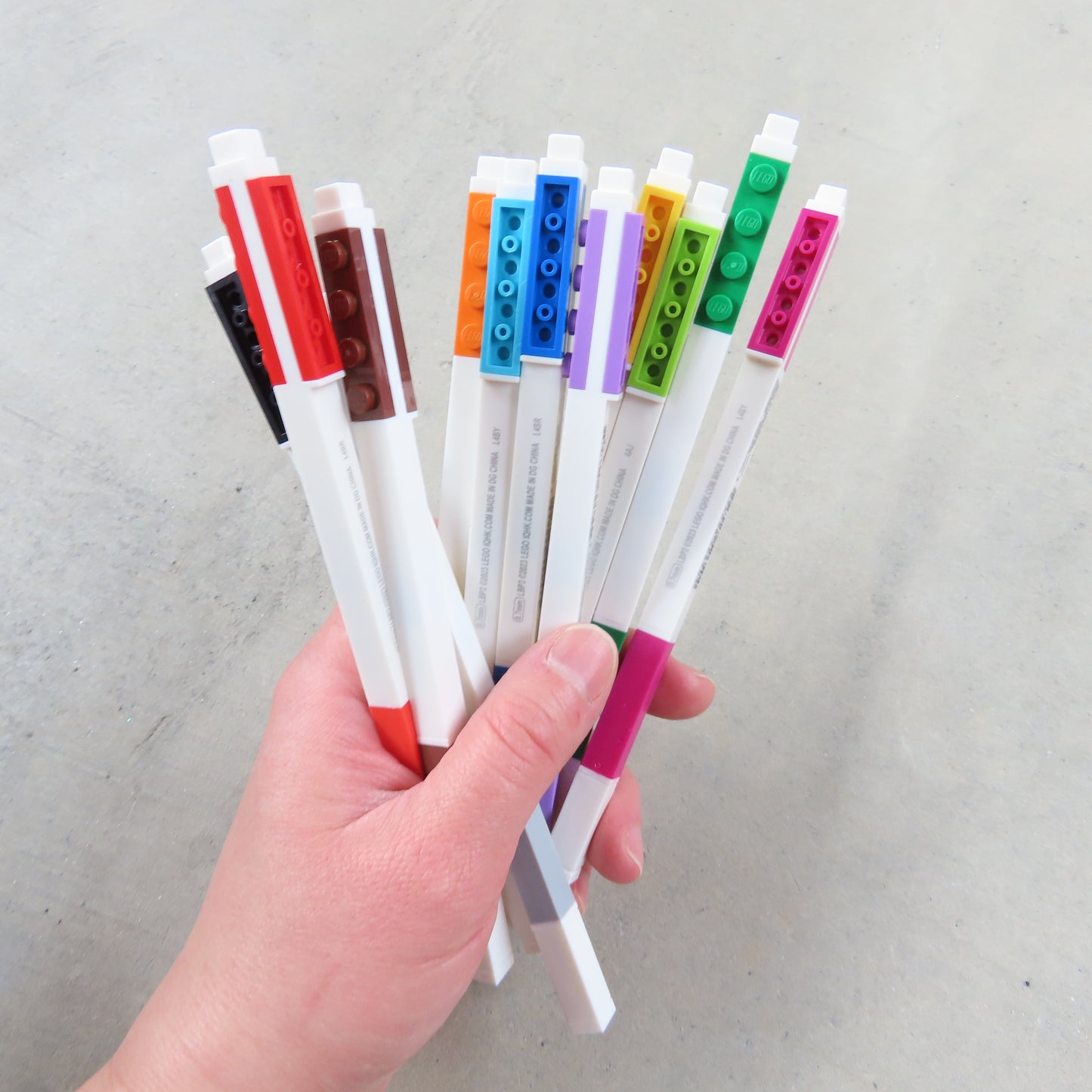 LEGO Iconic Gel Pen: Light Blue