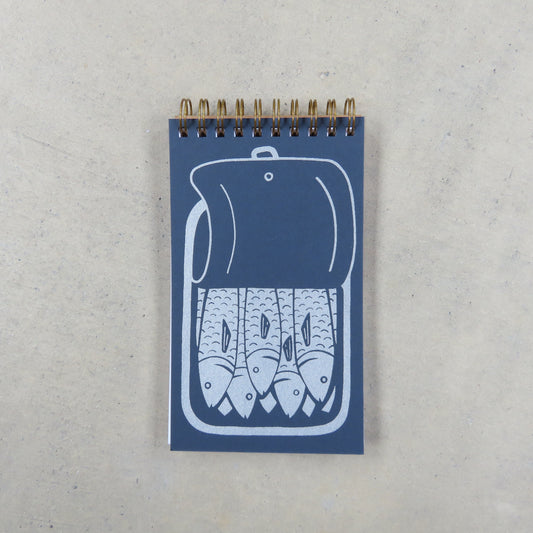 Coil Notepad: Sardine