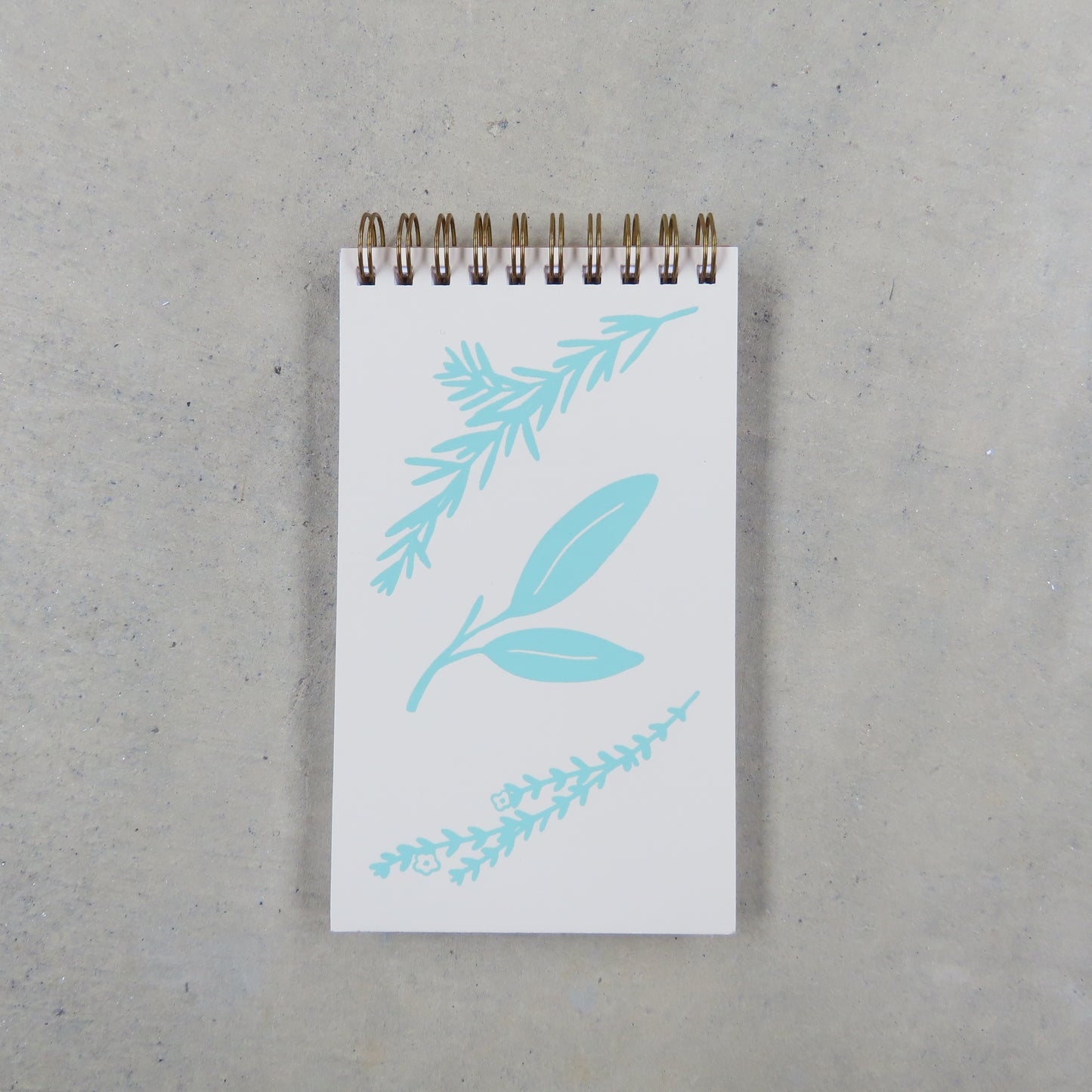 Coil Notepad: Herb
