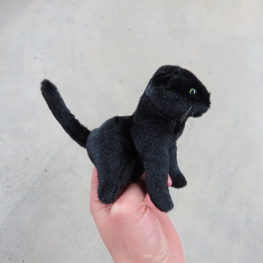 Finger Puppet: Mini Black Cat