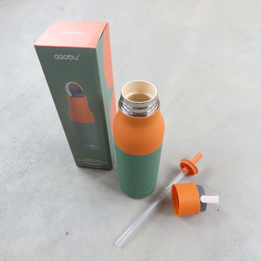 Water Bottle: Pastel Green Two Tone