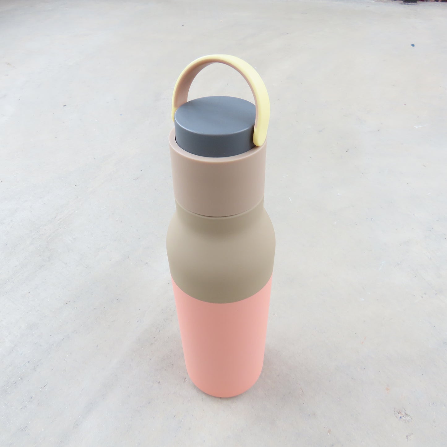 Water Bottle: Pastel Peach Two Tone