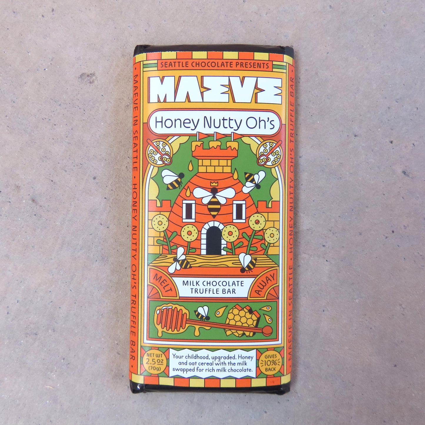 Chocolate Truffle Bar: Honey Nutty Oh's