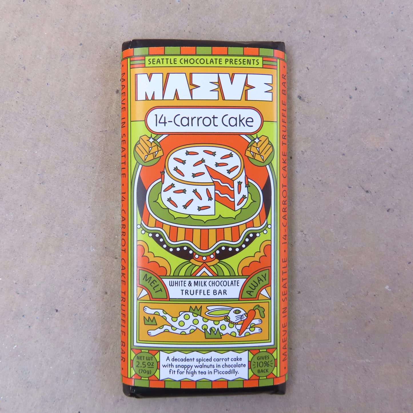 Chocolate Truffle Bar: 14 Carrot Cake