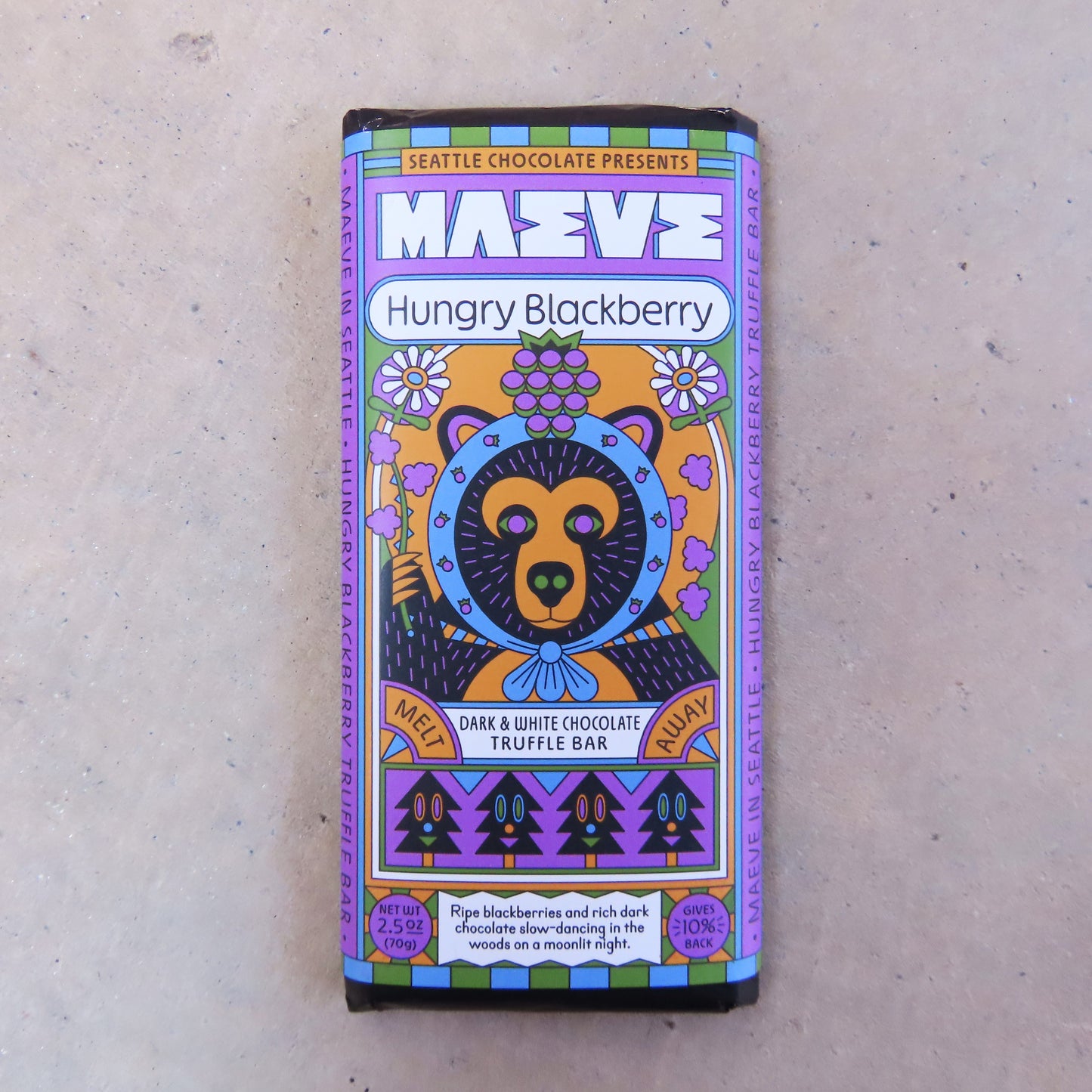 Chocolate Truffle Bar: Hungry Blackberry