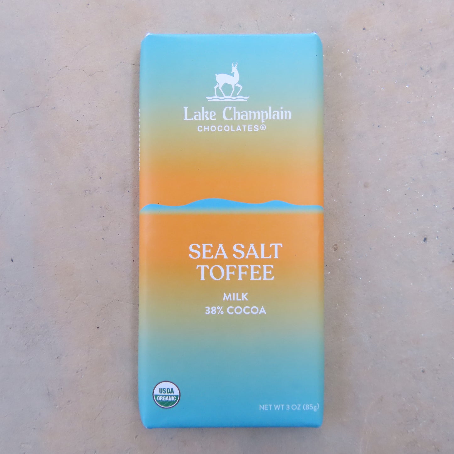 Chocolate Bar: Milk Chocolate Sea Salt Toffee