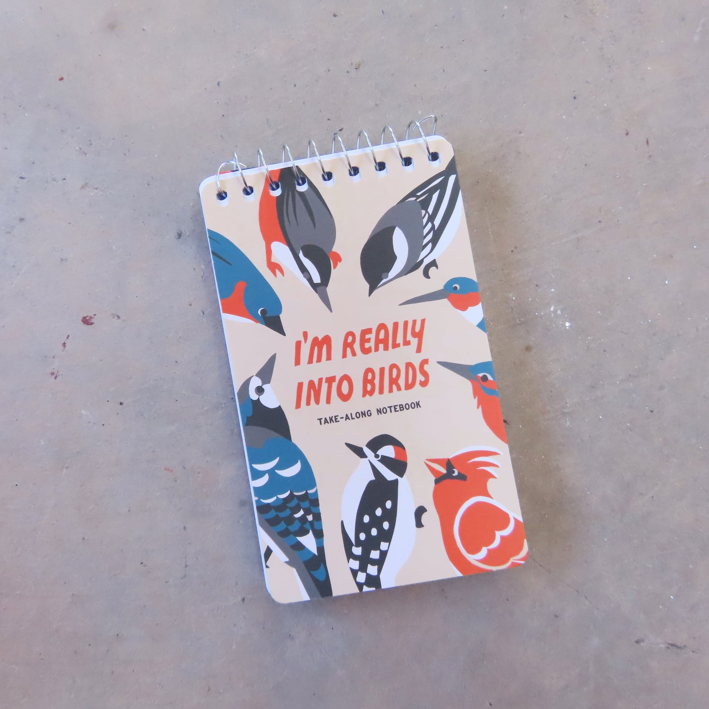 Spiral Notebook: Really Into Birds