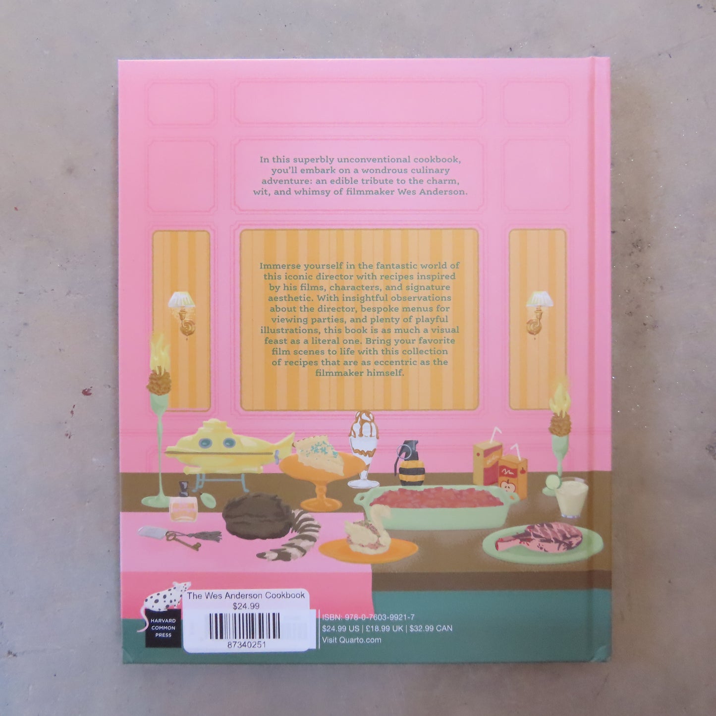 The Wes Anderson Cookbook