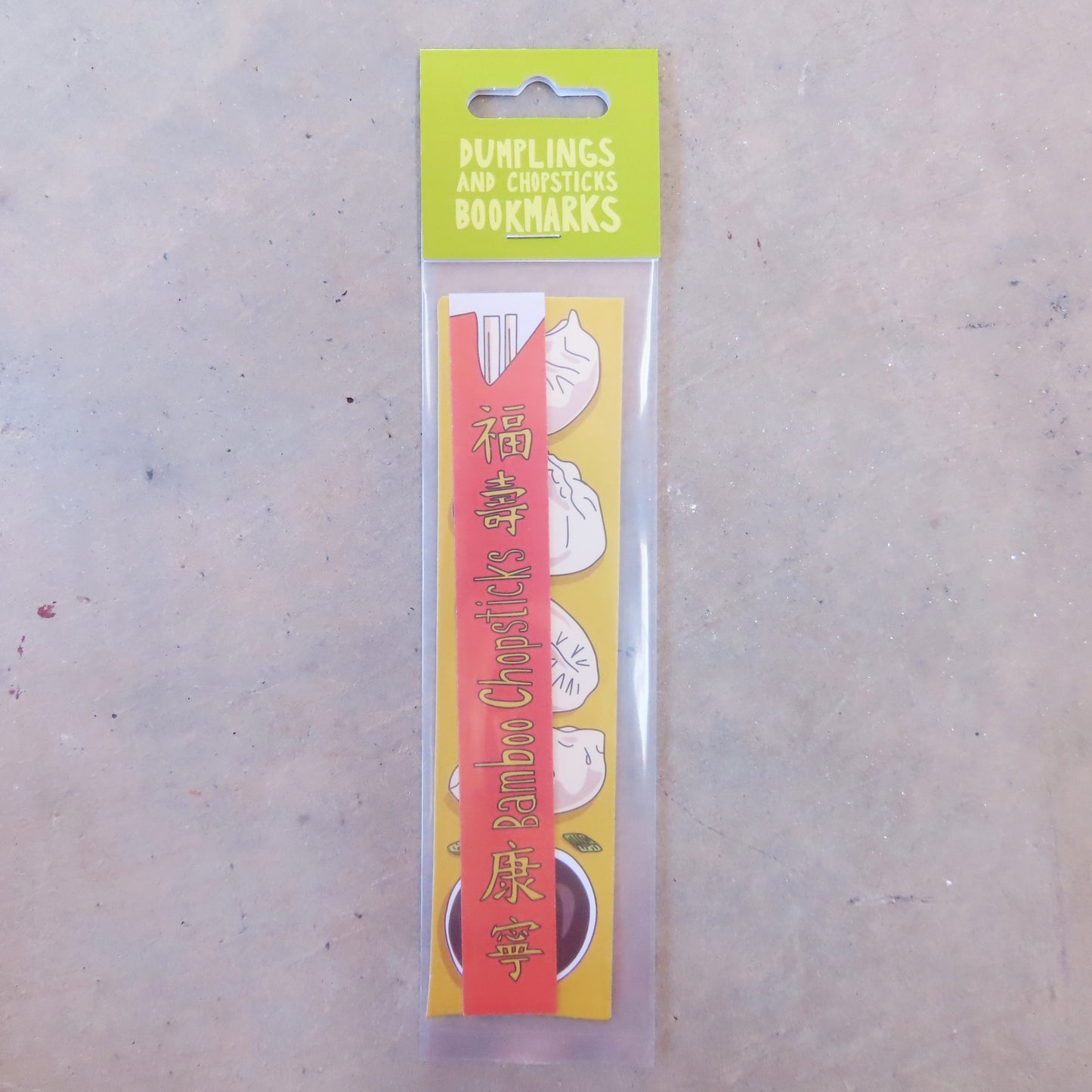 Dumplings and Chopsticks Bookmarks