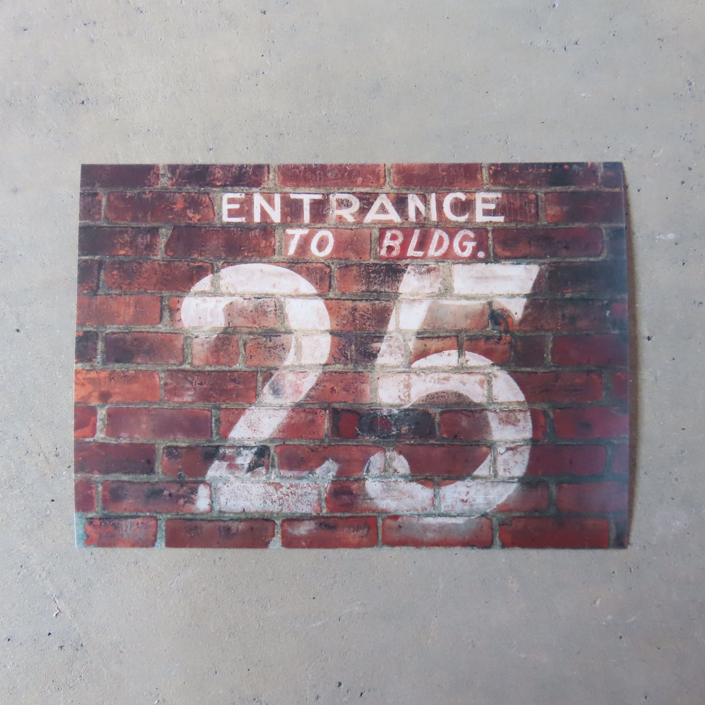 Vintage MASS MoCA Postcard: Building 25