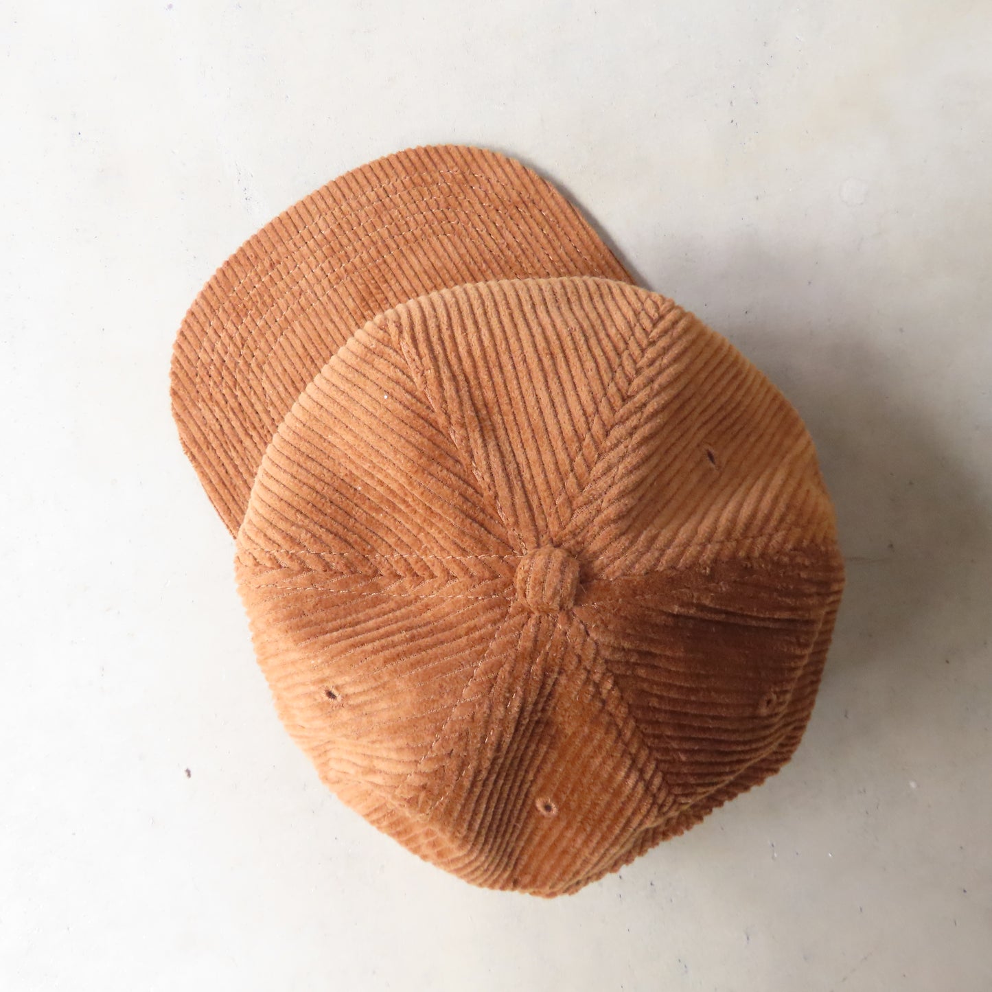 MASS MoCA Corduroy Rope Hat: Camel Brown
