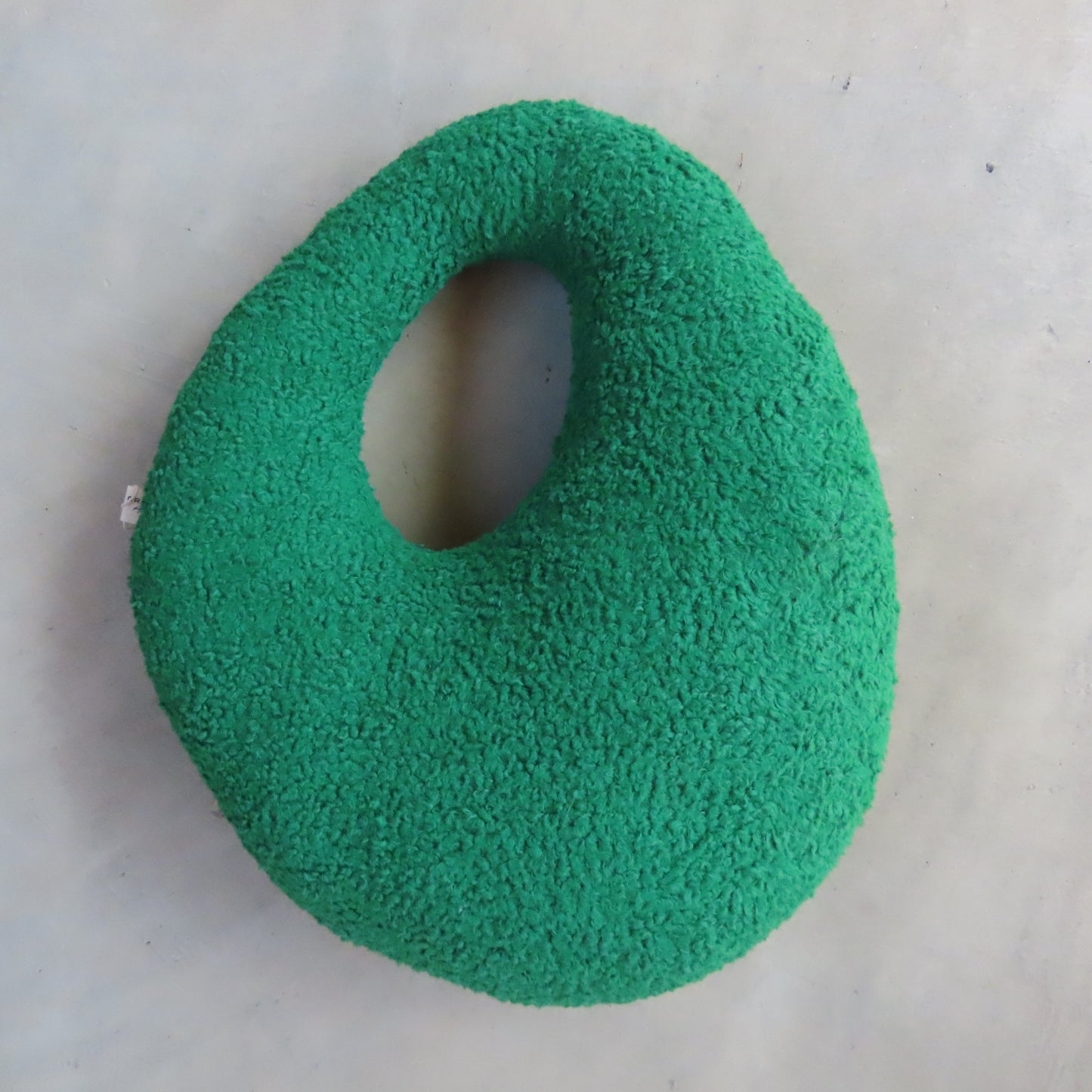 Amorphous Decorative Cushion: Emerald Green