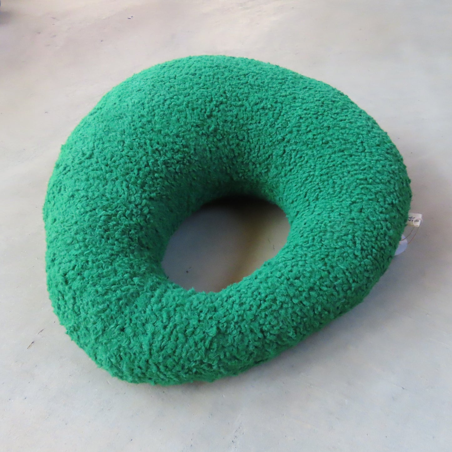 Amorphous Decorative Cushion: Emerald Green