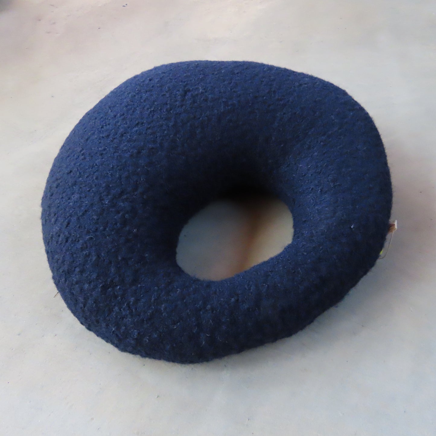 Amorphous Decorative Cushion: Navy Blue