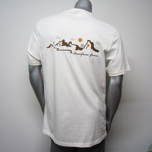 FreshGrass Tee: Sun & Mountains FG Grown (Unisex)