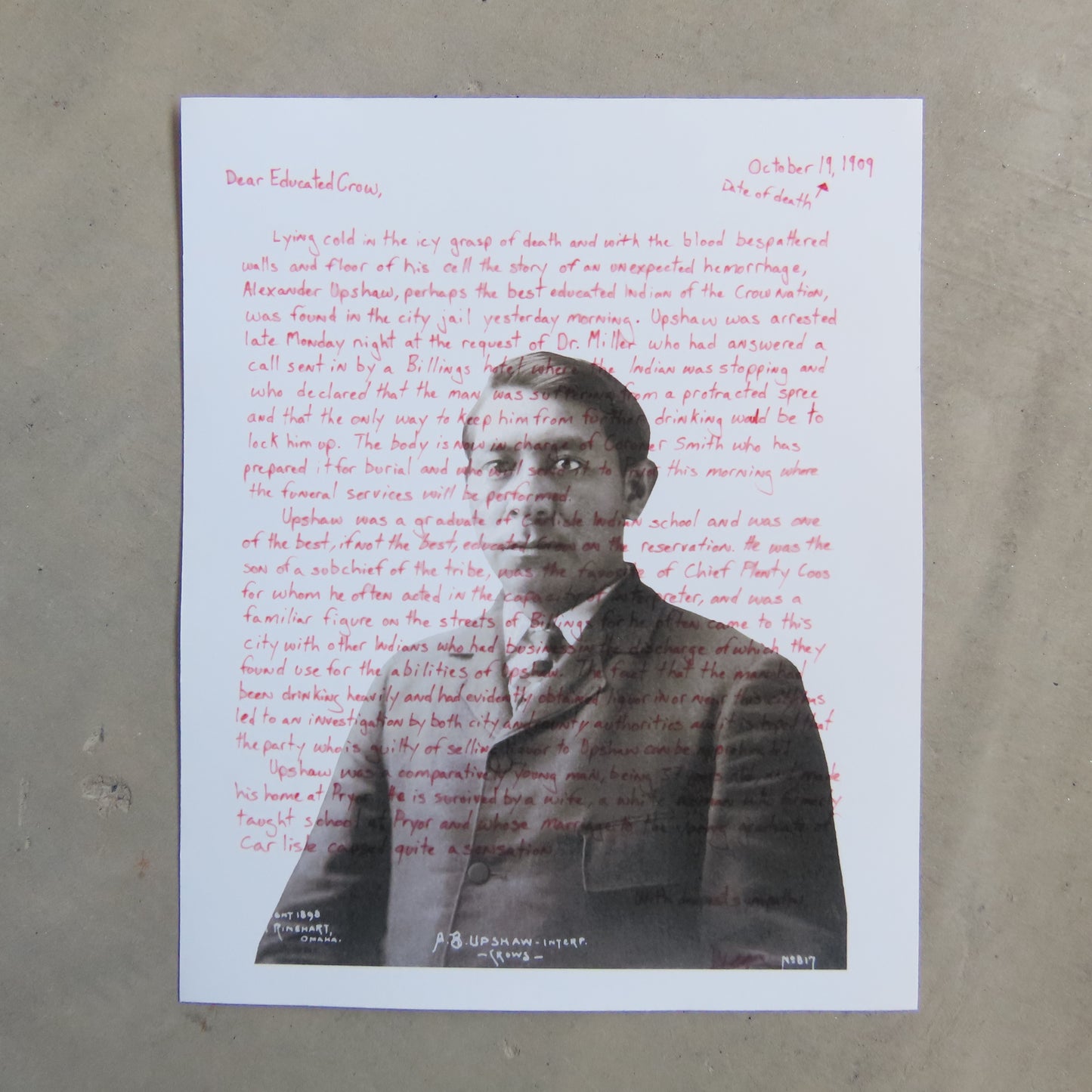 Wendy Red Star: Dear Educated Crow