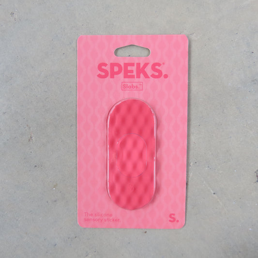 Slabs Silicone Sticker: Tab Mesh Pink