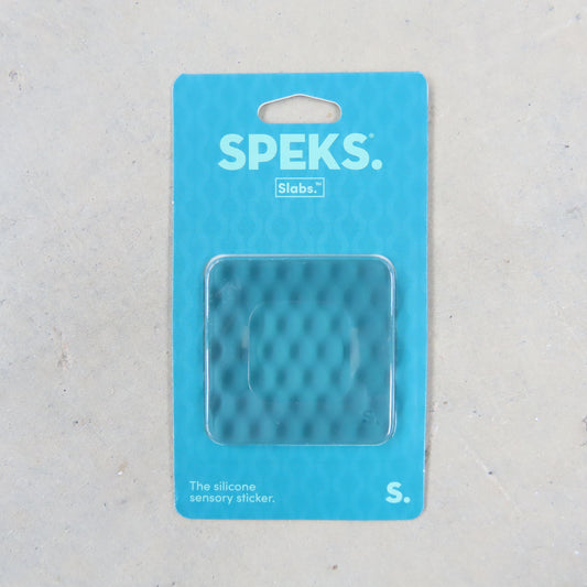 Slabs Silicone Sticker: Square Mesh Green