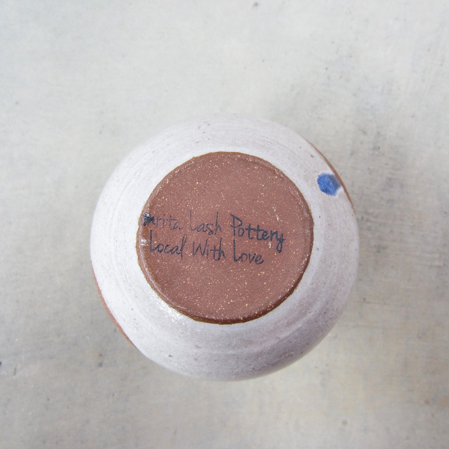 Medium Handmade Ceramic Tumbler: Full Moon Glaze