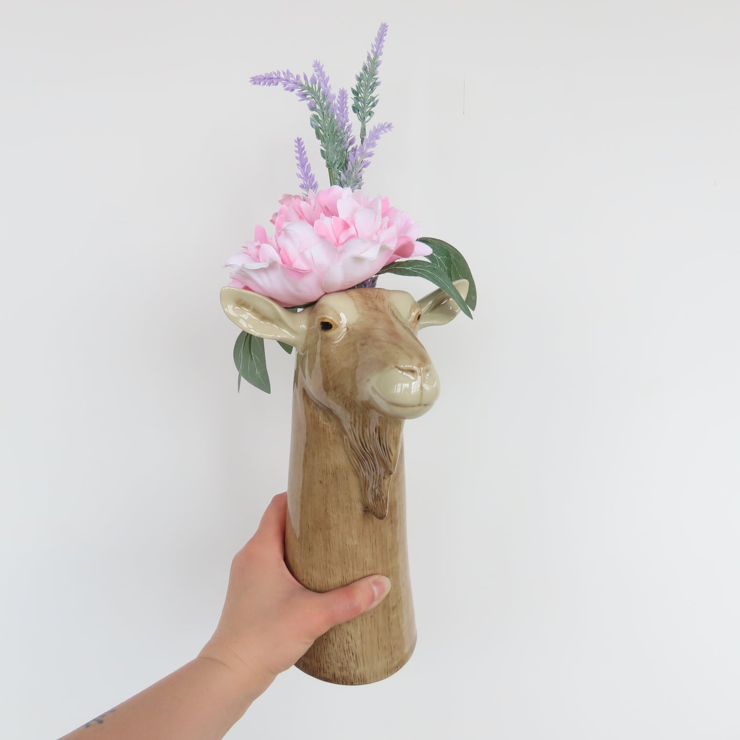 Flower Vase: Goat