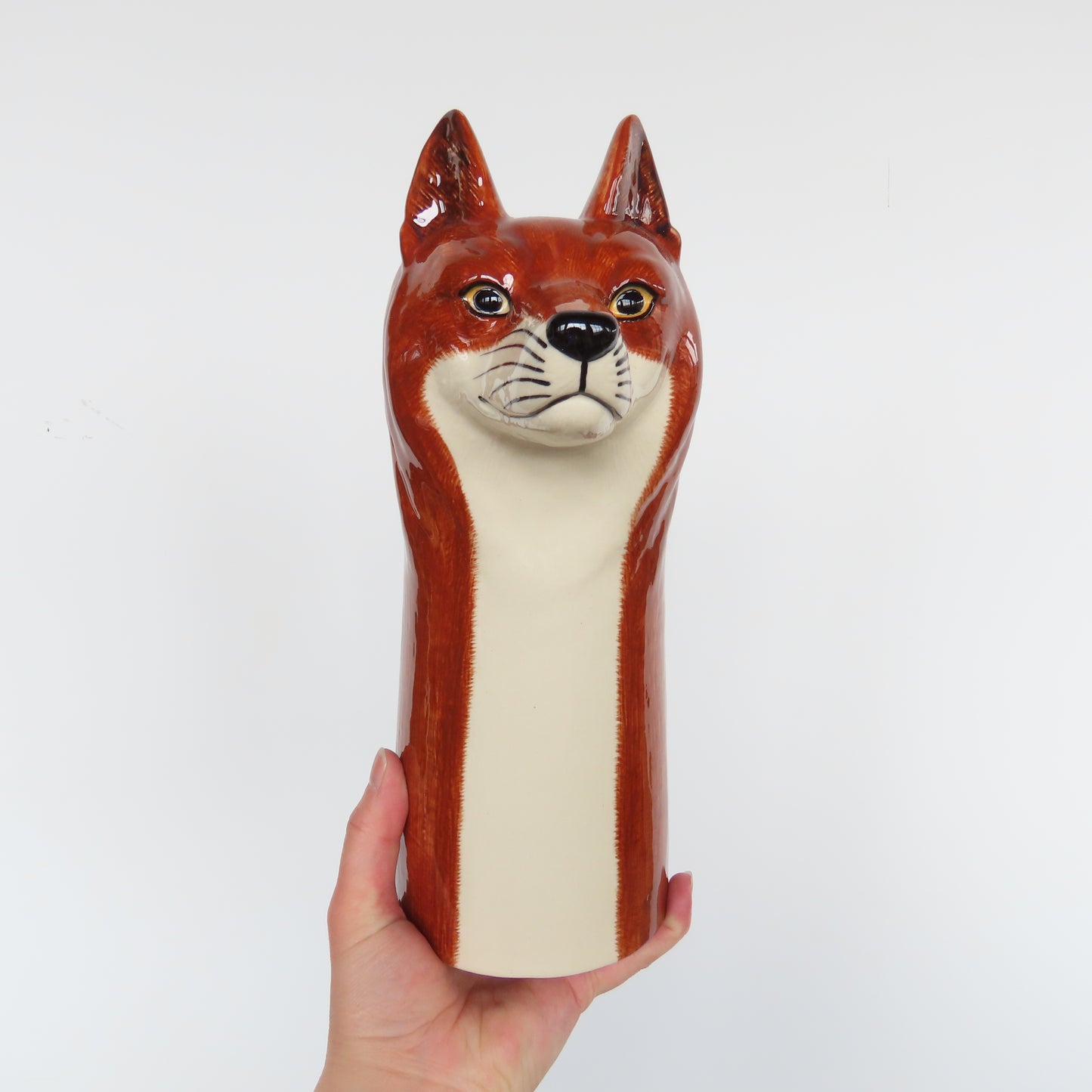 Flower Vase: Fox