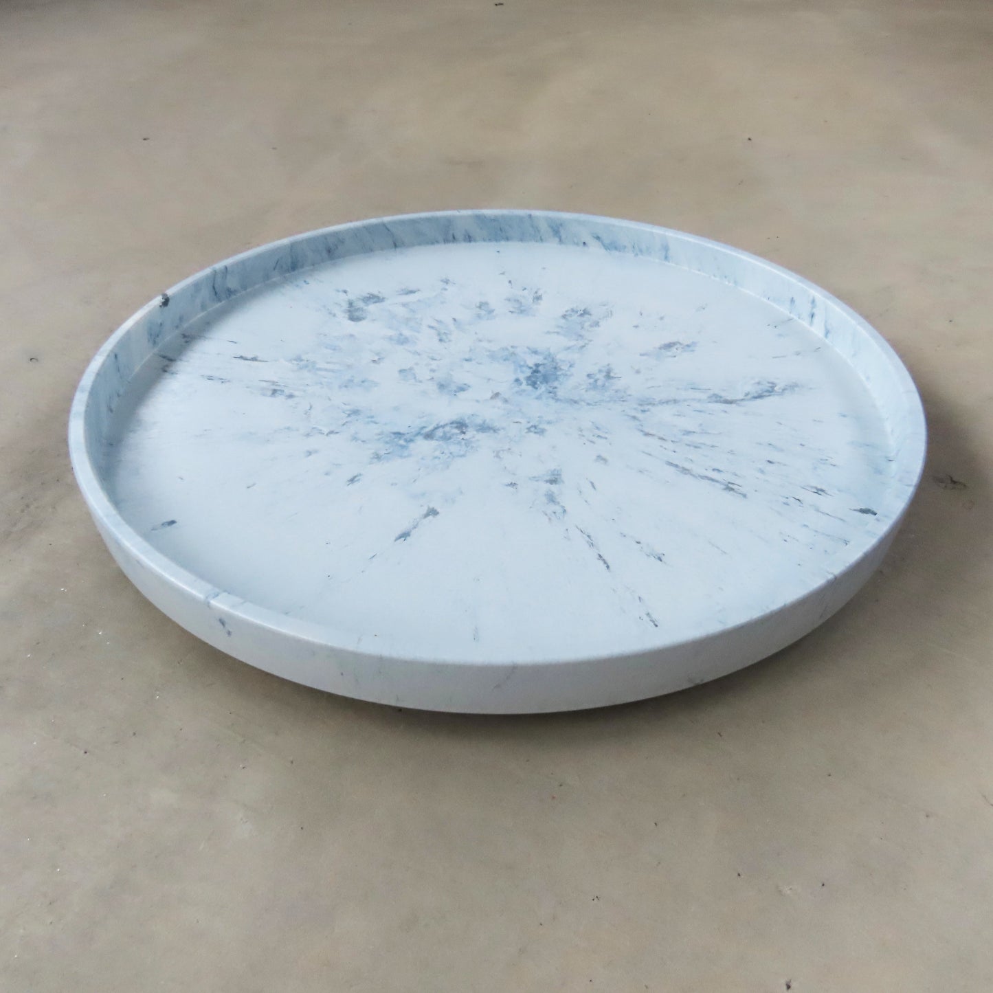 Recycled Denim Serving Tray: Moon