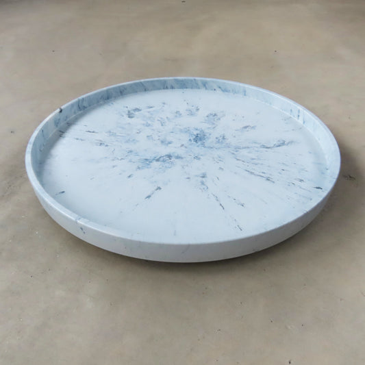 Recycled Denim Serving Tray: Moon