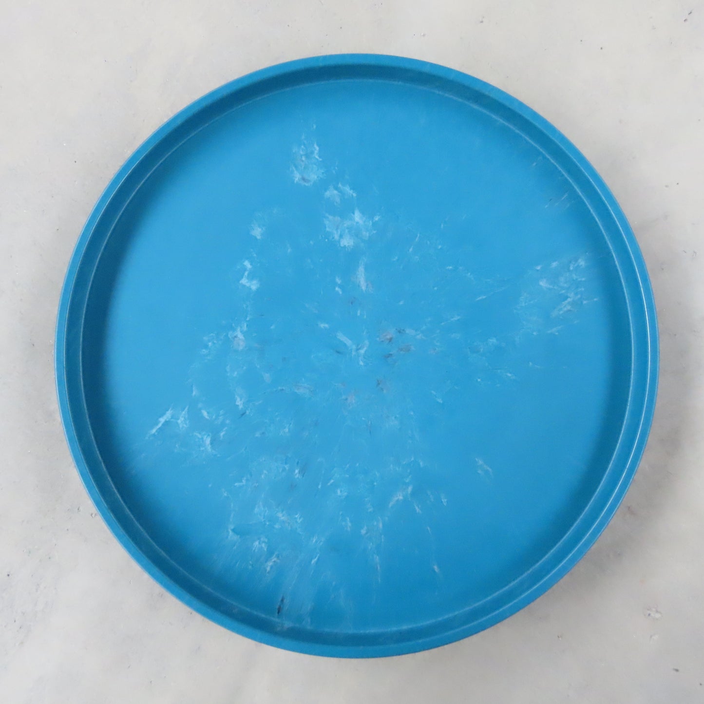 Recycled Denim Serving Tray: Blueberry