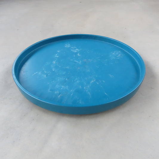 Recycled Denim Serving Tray: Blueberry