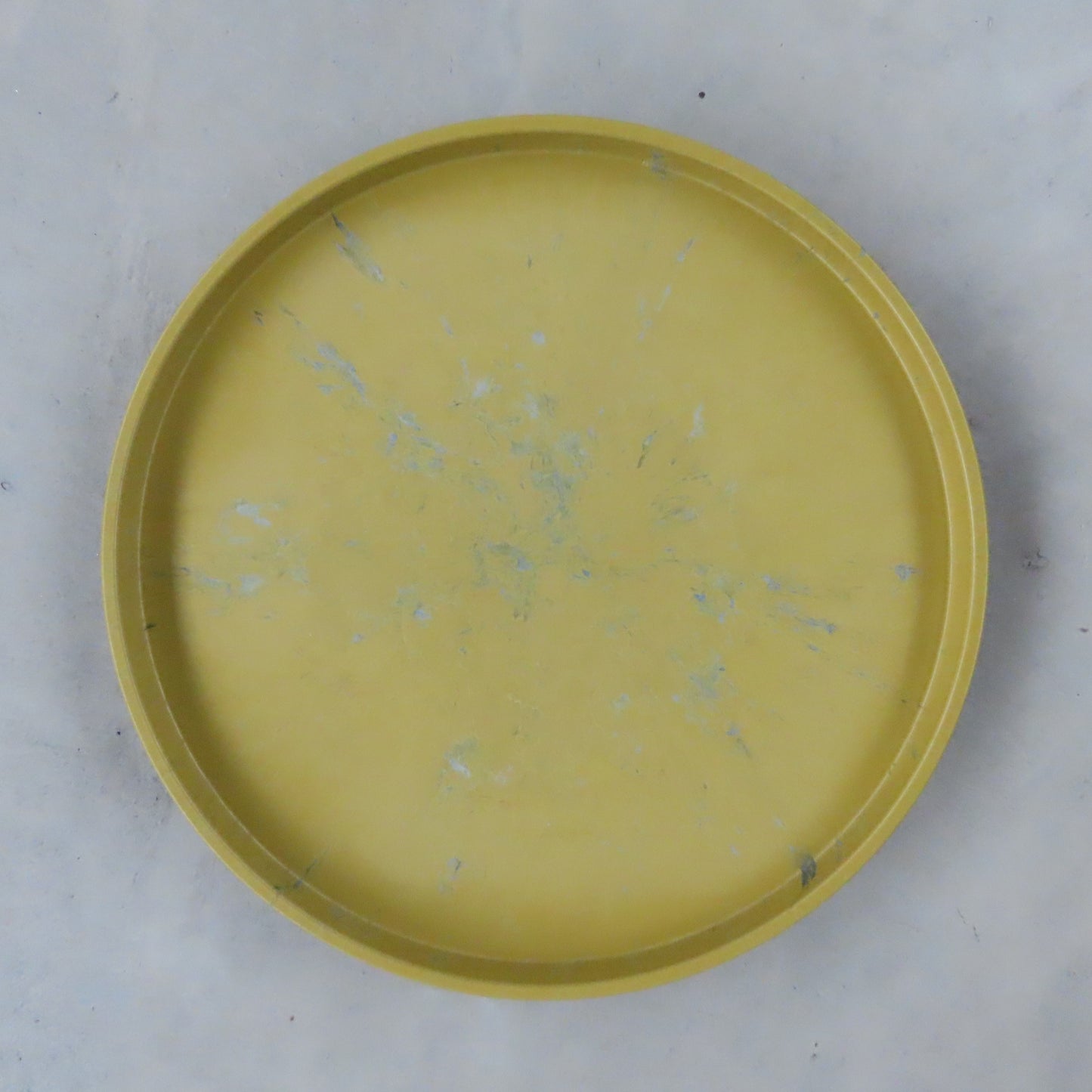 Recycled Denim Serving Tray: Pistachio