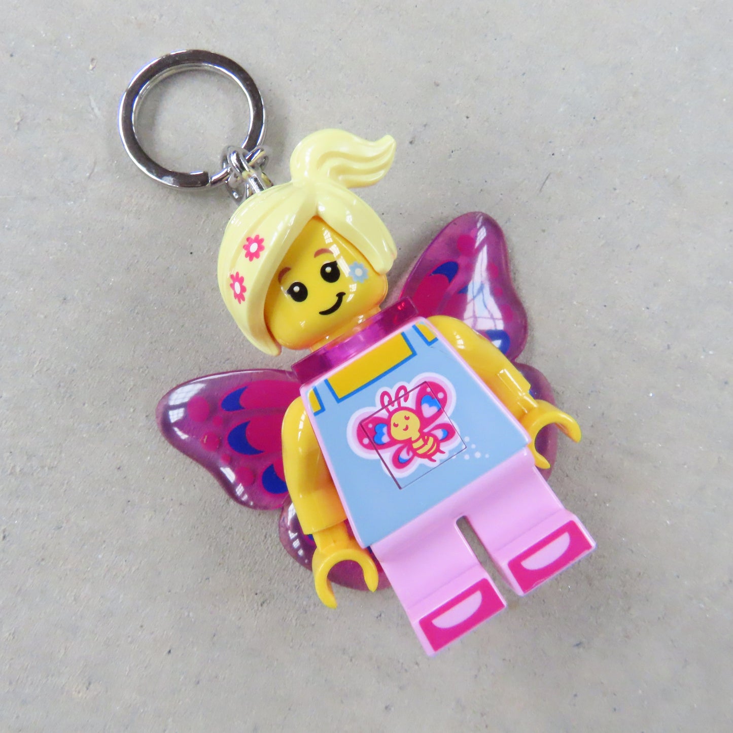 LEGO Minifigures Keychain Light: Butterfly Girl