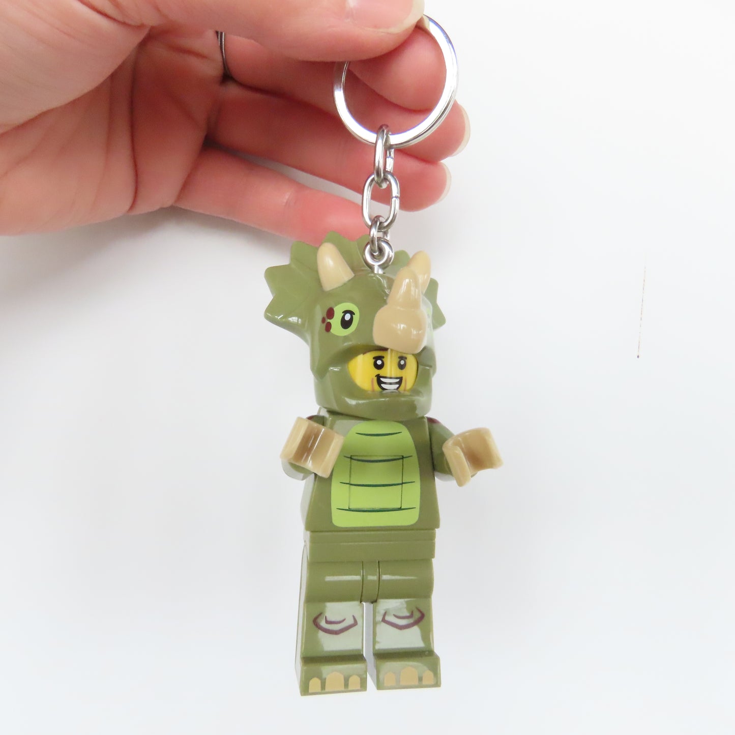 LEGO Minifigures Keychain Light: Triceratops Costume Person