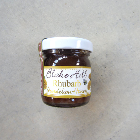 1.5oz Mini Preserve: Rhubarb with Dandelion and Honey