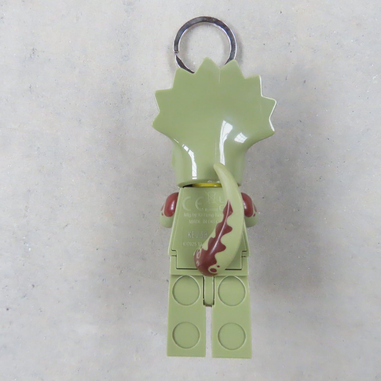 LEGO Minifigures Keychain Light: Triceratops Costume Person